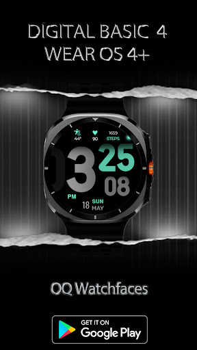Digital Basic 4 Wear OS 5+ screenshot 26