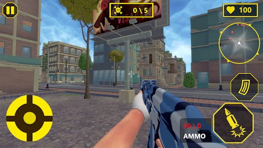 Sniper in action Screen 2