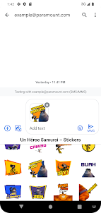 Un Héroe Samurai – Stickers