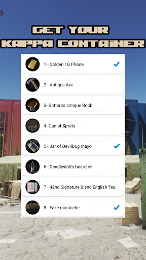 Escape from Tarkov Kappa Trac