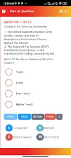 Android application JEE Exam Prep By HP screenshort