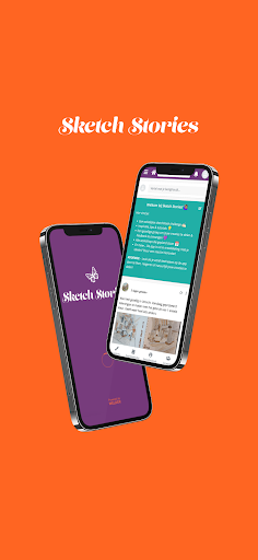 Android application Sketch Stories screenshort