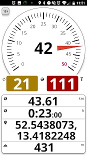 Easy Speedometer Pro Captura de pantalla