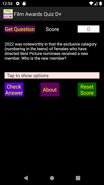 The Film Awards Quiz D+ - 28.0 - (Android)