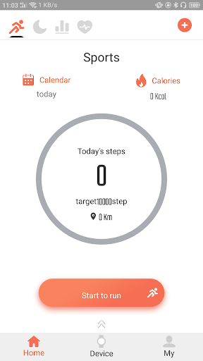 Android application Hardsport screenshort