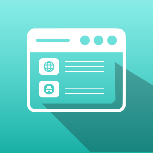 Dual Browser Split Screen: App logo