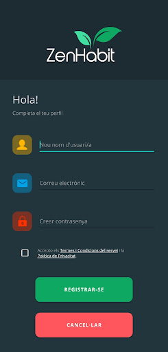 ZenHabit Screen 2