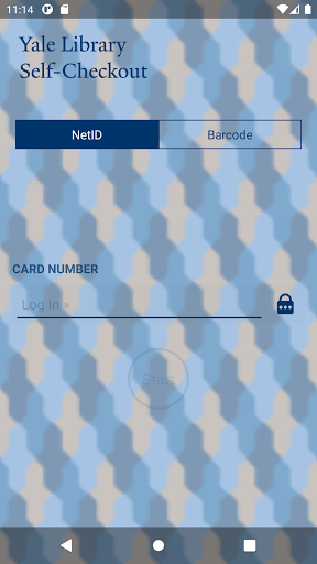 Yale Library Self-Checkout Screen 2