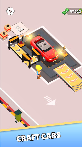 Build Car Tycoon Factory Idle Screen 3
