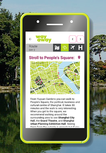 Way Away - Travel itineraries Screen 2