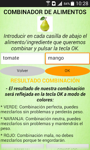 Combinador de alimentos Screen 2