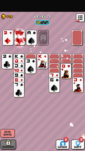 Pixel Solitaire : Klondike Screen 3