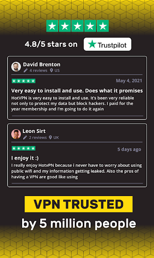 Screenshot of Hot VPN: Super Fast & Safe