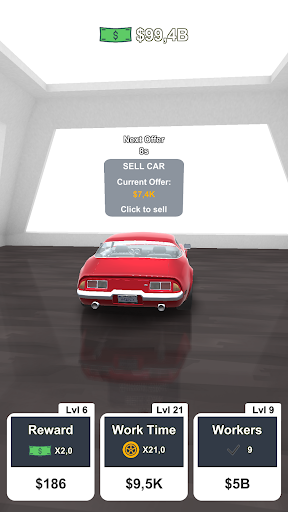 Idle Car Tuning: car simulator  screenshots 1
