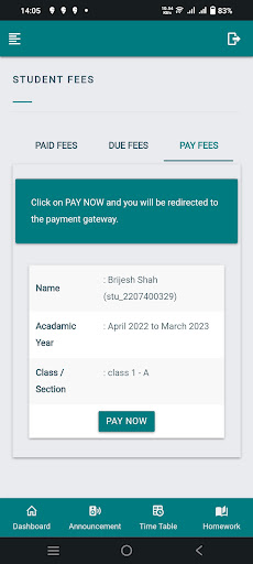 SHREE SWAMINARAYAN PARENTS APP
