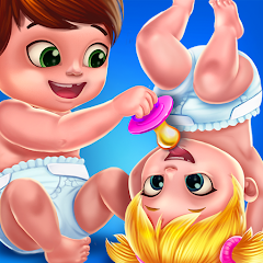 Twins Grow Up - Kids Games & Newborn Baby FREE::Appstore