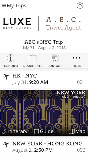 LUXE Concierge Screen 2