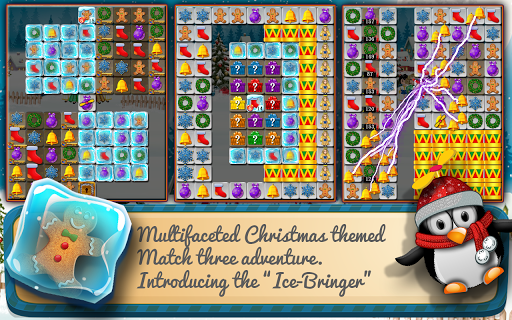 Android application Christmas Drops 3 - Match thre screenshort