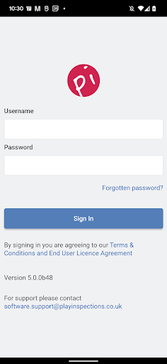 The Play Inspection App 2023 Screen 2