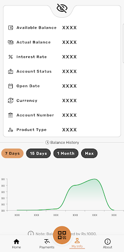 Unique SmartBanking Screen 2