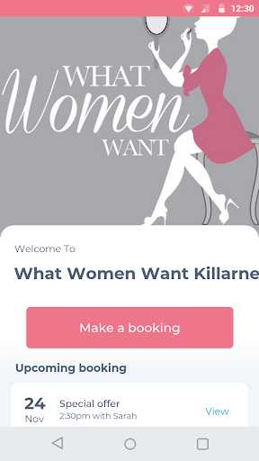 Android application What Women Want Killarney screenshort