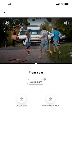 Access control Screen 2