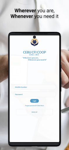 Android application CFI Online screenshort