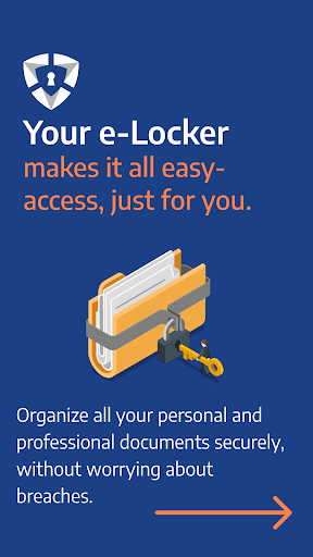 Android application Your e-Locker screenshort