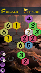 Get To 7, merge puzzle game