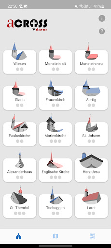 Android application ACROSS Davos screenshort