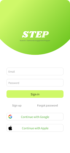 Android application Step : Taekwondo screenshort
