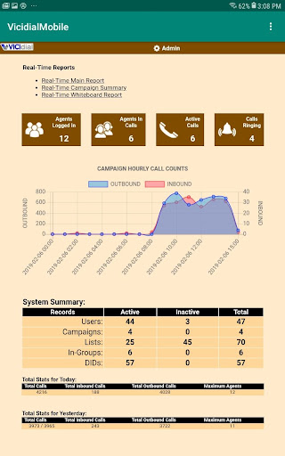 Android application VicidialMobile screenshort