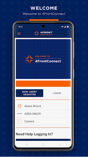 4FrontConnect Screen 2