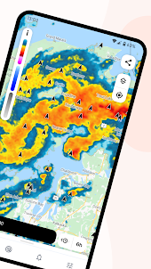 RainViewer: 날씨 레이더 지도