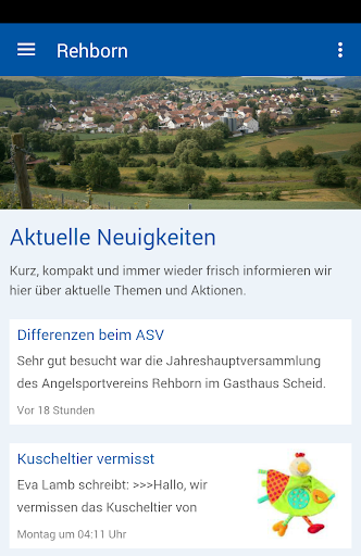 Android application Rehborn screenshort