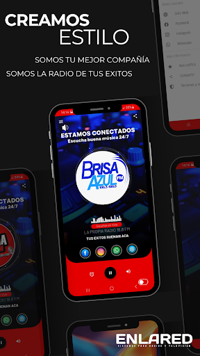 Android application Brisa Azul FM screenshort