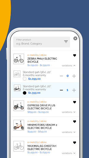Easyride Merchant Screen 3