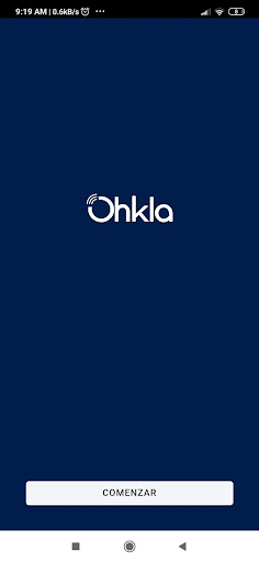 Android application Mi Ruta Ohkla screenshort