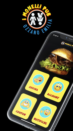 Android application Monelli Pub screenshort