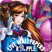 Over Gaming Dva Cute Girly Live Wallpaper