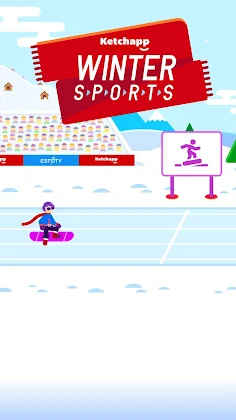 Ketchapp Winter Sports - Screenshot 1