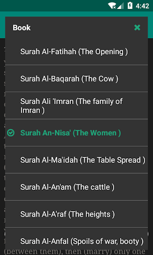 Quran English Screen 3