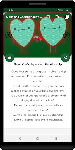 Codependent Relationship Screen 3