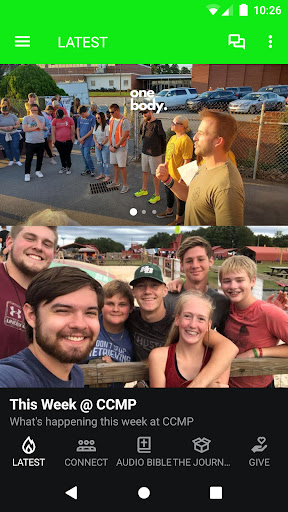 Android application Community Church of MP screenshort