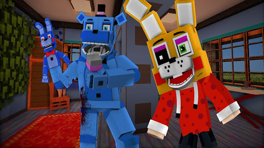 Captura de Pantalla 4 Mods y Mapas FNaF Minecraft PE android
