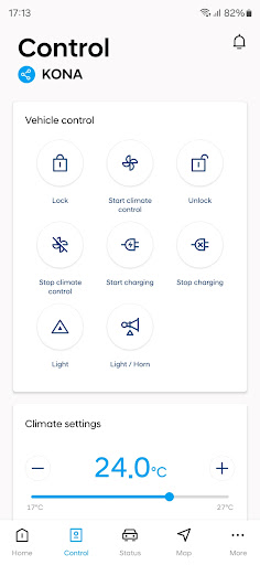Hyundai Bluelink Screen 2