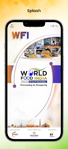 Android application WORLD FOOD INDIA 2023 screenshort