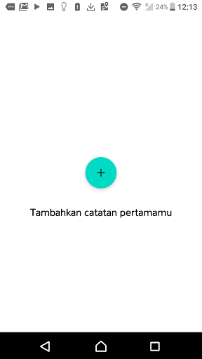 Android application Catatan Harian screenshort