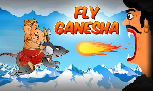 Fly Ganesha- The Mythological 