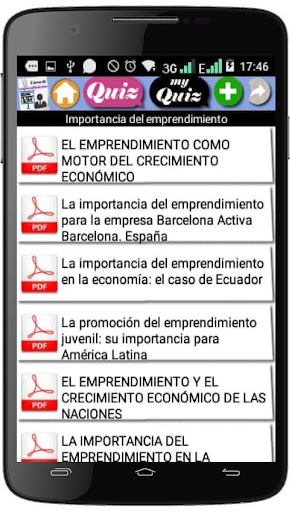 CURSO DE EMPRENDIMIENTO Screen 2